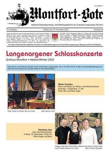 Montfort-Bote 18.11.2022
