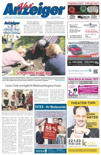 Ihr Anzeiger Itzehoe 52 2022