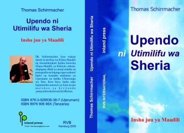 Upendo ni Utimilifu wa Sheria Insha juu ya Maadili - Martin Bucer ...