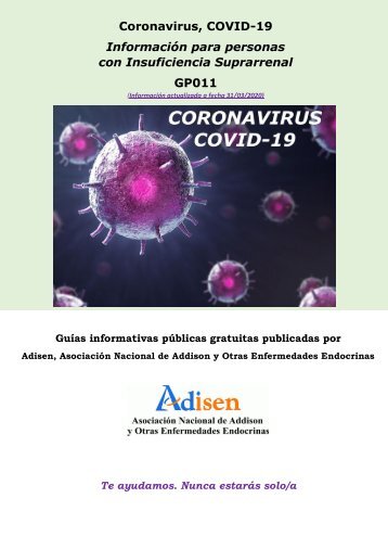 GP011 Coronavirus Covid 19-informacion para personas con IS