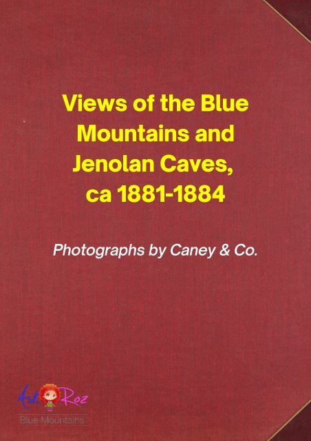 Views of the Blue Mountains and Jenolan Caves,  ca 1881-1884