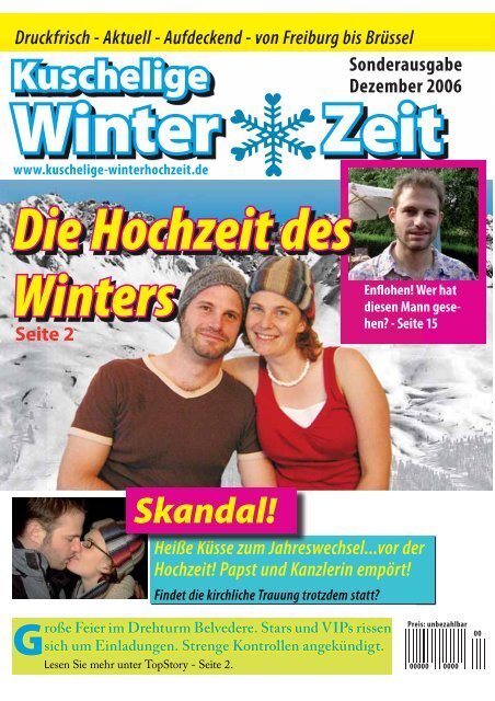 Kuschelige - Winterhochzeit von Antje und Tobias