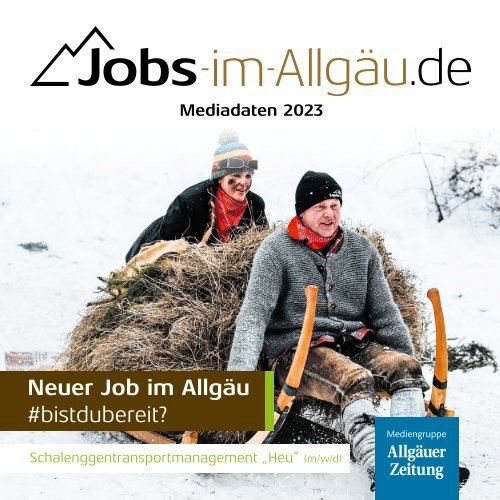 Mediadaten Jobs-im-Allgäu.de 2023