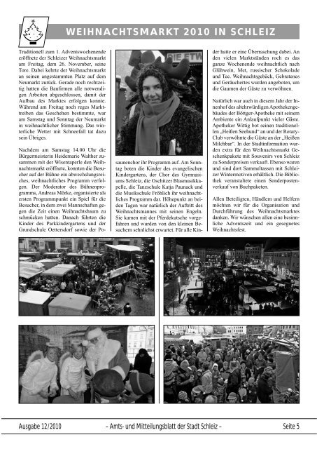 amtsblatt 2011 - Schleiz