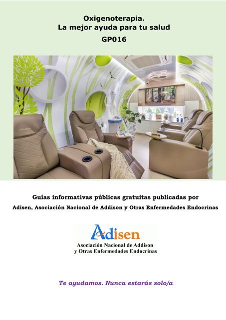 GP016 Oxigenoterapia.La mejor ayuda para tu salud