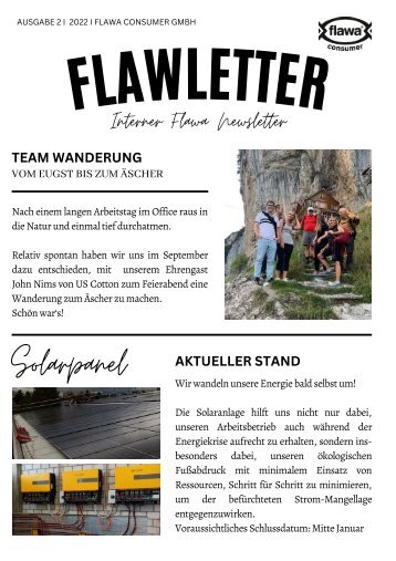 Flawletter Ausgabe 2