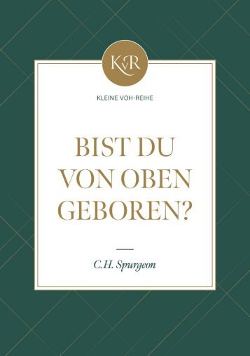 Bist du von oben geboren?