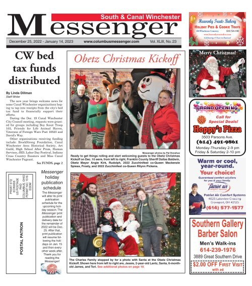 South & Canal Winchester Messenger - December 25th, 2022