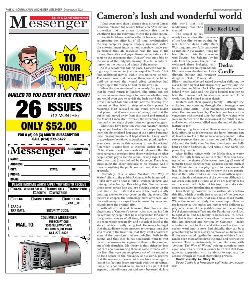 South & Canal Winchester Messenger - December 25th, 2022
