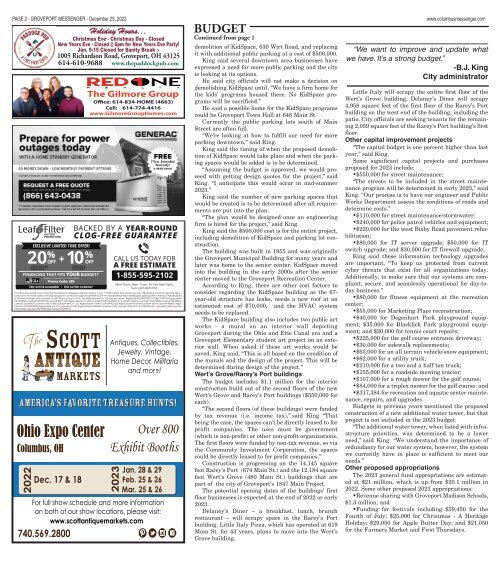 Groveport Messenger - December 25th, 2022