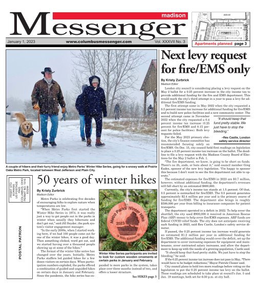 Madison Messenger - January 1st, 2023