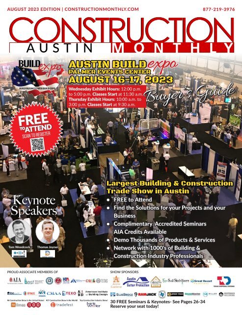 Construction Monthly Magazine | Austin 2023 Build Expo Show Edition