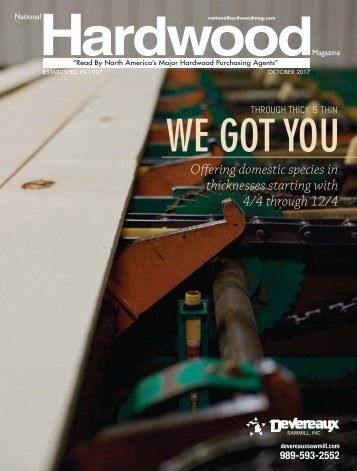 National Hardwood Magazine - October 2017