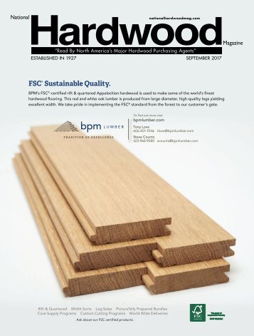 National Hardwood Magazine - September 2017