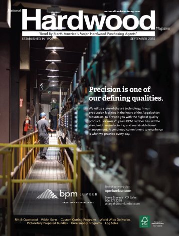 National Hardwood Magazine - September 2015