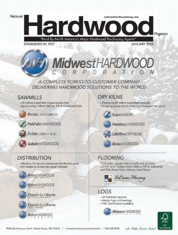 National Hardwood Magazine - January 2015
