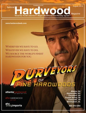 National Hardwood Magazine - August 2013