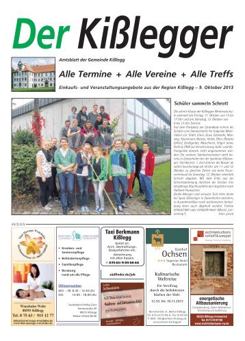 Der Kisslegger 09.10.2013