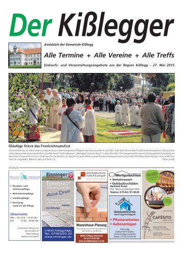 Der Kisslegger 27.05.2015