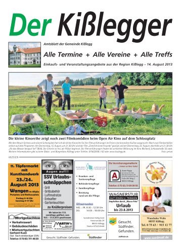 Der Kisslegger 14.08.2013