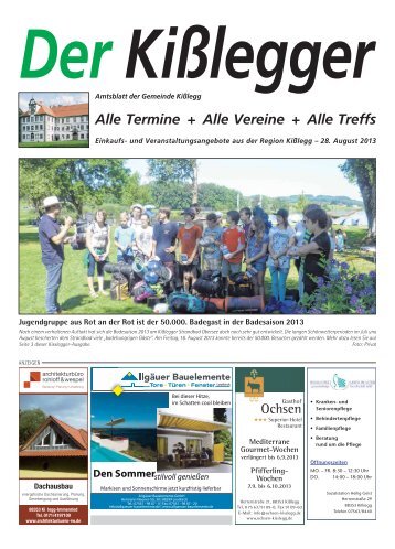 Der Kisslegger 28.08.2013