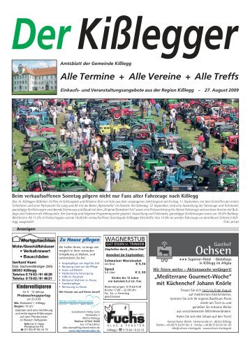 Der Kisslegger 27.08.2009
