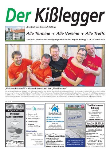 Der Kisslegger 29.10.2014