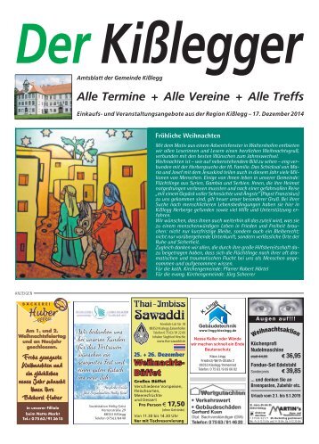 Der Kisslegger 17.12.2014
