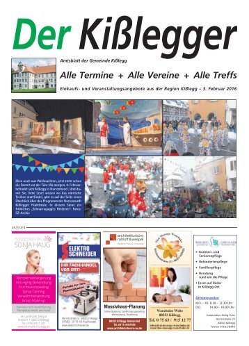 Der Kisslegger 03.02.2016
