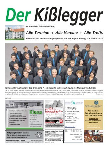 Der Kisslegger 05.01.2016