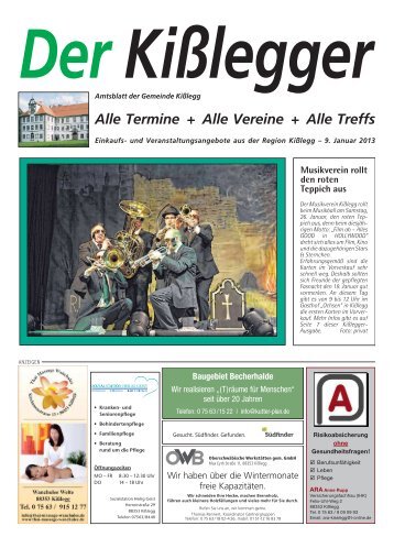 Der Kisslegger 09.01.2013