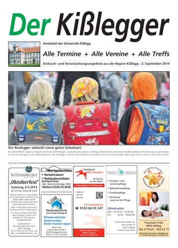 Der Kisslegger 03.09.2014