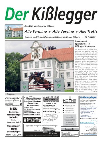 Der Kisslegger 16.07.2009