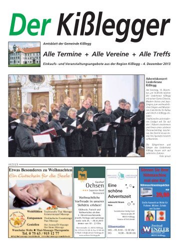 Der Kisslegger 04.12.2013