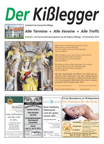 Der Kisslegger 18.12.2013