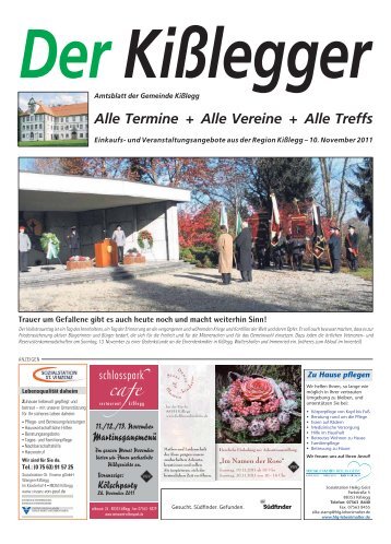 Der Kisslegger 10.11.2011