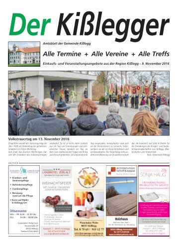 Der Kisslegger 09.11.2016
