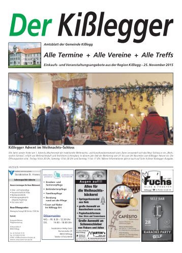 Der Kisslegger 25.11.2015