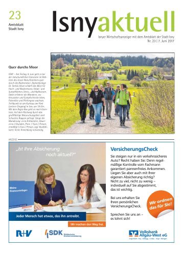 Isny Aktuell 07.06.2017