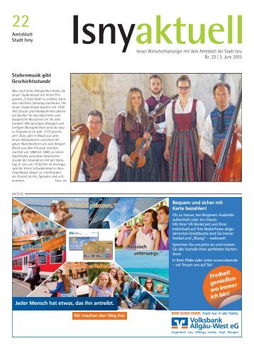Isny Aktuell 03.06.2015