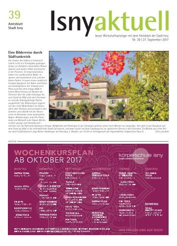 Isny Aktuell 27.09.2017