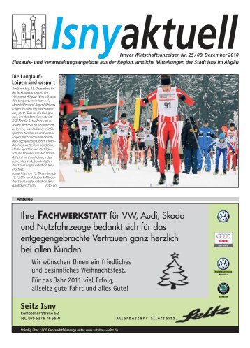 Isny Aktuell 08.12.2010
