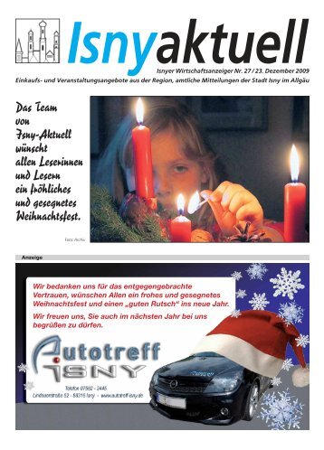 Isny Aktuell 23.12.2009