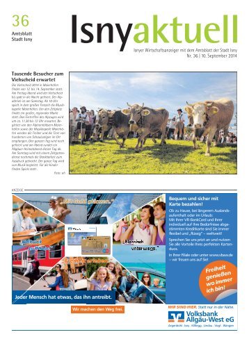 Isny Aktuell 10.09.2014