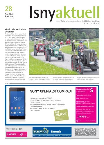 Isny Aktuell 15.07.2015