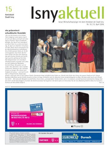 Isny Aktuell 13.04.2016