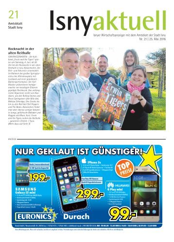 Isny Aktuell 25.05.2016