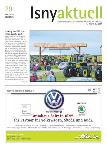 Isny Aktuell 19.07.2017