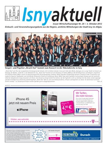 Isny Aktuell 02.10.2012