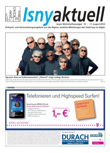 Isny Aktuell 11.08.2010